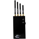 China 4G 2400mhz 4 Antennas Portable Cell Phone Jammer / Blocker / Shield Device for sale