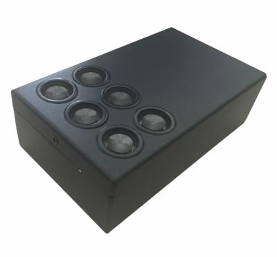 China Hidden wireless microphone jammer / Metal Audio Signal Jammer Black for sale