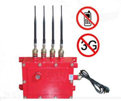 China Waterproof Blaster Shelter Cell Phone Signal Jammer For Gas Station EST-808G for sale