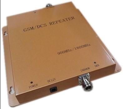 China 900MHZ / 1800MHZ DCS Cell Phone Signal Repeater , Indoor Mobile Phone Signal Repeater for sale