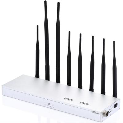 China 8 Bands 2G 3G 4G Omni Directional Cell Phone Signal Jammer for sale