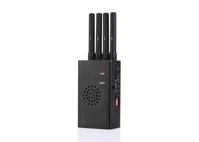 China Debugging Device 1W 3000mAh 4 Bands Signal Jammer Eavesdropping for sale