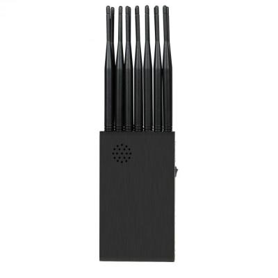 China 14 Antennas Portable GPS Wireless Signal Jammer Full Bands 12000mAh for sale