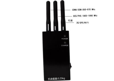 China 4 Bands Bluetooth Signal Jammer Portable Car Use GPS WIFi for sale