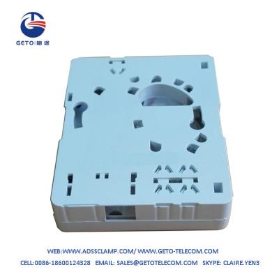 中国 Easy Operation Fiber Optic ATB Access Terminal Box SC LC UPC FTTH 2 Port 販売のため