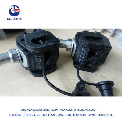 China Copper ABC Piercing Connector For Power Distribution Black Color en venta