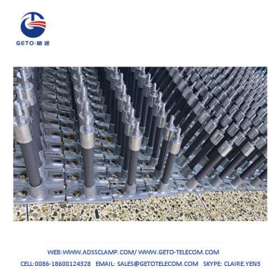China High Strength Fiberglass Extension Arm Hot-Dip Galvanized Steel Fittings for sale