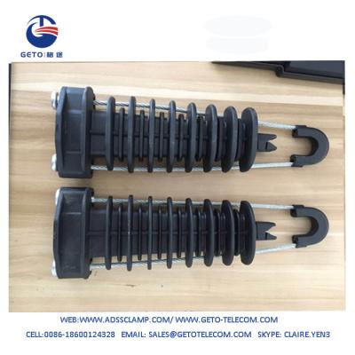 China 12KN Easy To Mount ADSS Cable Clamp On Pole Line Hardware 12-16mm for sale