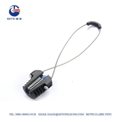 中国 標準的な耐食性3mm 3KN ADSSのケーブル固定金具 販売のため