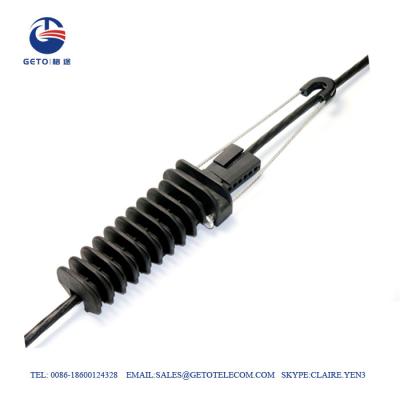 China 12-16mm 12KN FTTH PA2000 Verankerungsklemme ADSS Kabelklemme zu verkaufen