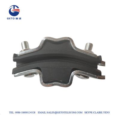 China FSC 8KN 4mm ADSS Suspension Clamp , Figure 8 Cable Clamp for sale