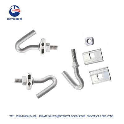 China FTTX Outdoor Aerial Cable Deployment Cable C Clamp for sale