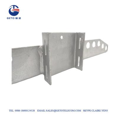 China Anti-Corrosion Galvanized Pole Clamp Bracket for 24 Cables for sale