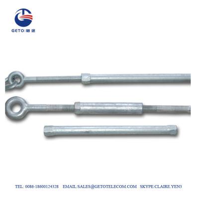 China Forged Adjustable Ground Anchor SR HDG Steel Stay Rod for sale