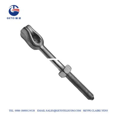 China 0.625'' Forged 11.5KN Hot Dip Galvanized Bolt And Nut for sale