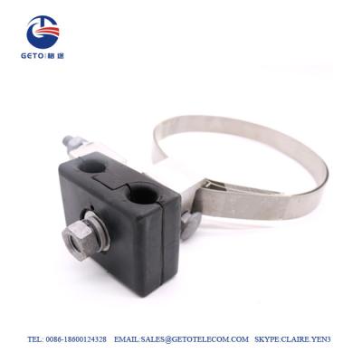 China OPGW Aluminum 17mm ADSS Tower Pole Down Lead Clamp for sale