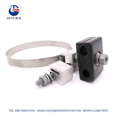 China 17mm Steel 0.7 Inch ISO9001 Down Lead Clamp for sale