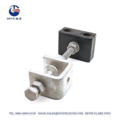 China ADSS Tower ISO9001 Steel 14mm Down Lead Clamp for sale