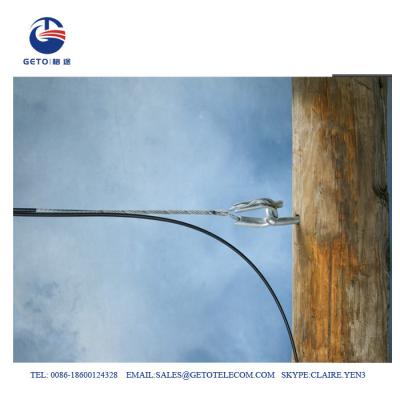 China Abrazadera del cable helicoidal de nylon de PDE FTTH PLP estándar Armor Rods en venta