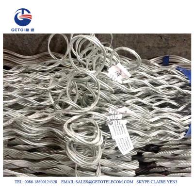 中国 ISO 9001の電流を通された鋼鉄6mm ADSS懸濁液クランプ 販売のため