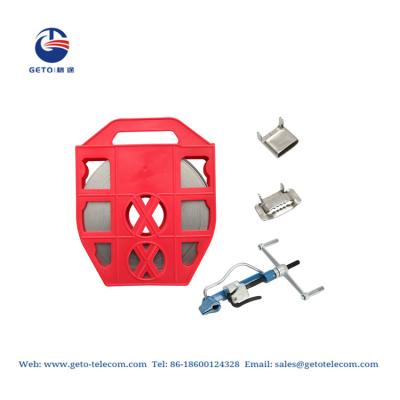China ISO9001 30 de SS430 0.7mm do metal medidores de correia da borda à venda