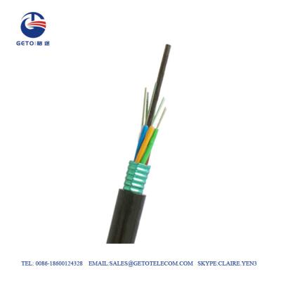 China Cable de fribra óptica subterráneo del cable de la espina dorsal del solo modo de GYTS G652 en venta