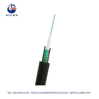 China GYXTW Outdoor Single Mode 4 Core Optic Fiber Cable for sale