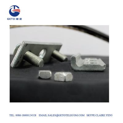 China ISO9001 0,25 braçadeira da suspensão do parafuso ADSS da polegada 8KN 3, braçadeira reta da suspensão à venda