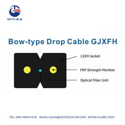 China GJXFH OM1 Single Mode Fiber Optic Cable for sale