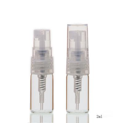 China Tubos de ensaio plásticos descartáveis do perfume do tamanho da amostra, K1209 Mini Perfume Bottle Nontoxic à venda