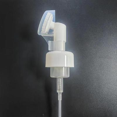 China K513 Plastic Facial Mousse Foam Pump Dispenser With Brush for sale