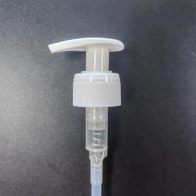 China 24/410 28/410 Lotion Dispenser Pump Non Spill With Spring Inside / Outside à venda