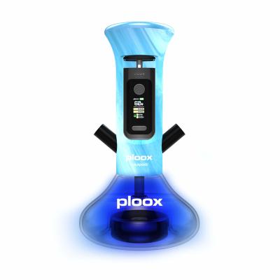Chine PLOOX solides solubles en verre E portatif en plastique Shisha Kit Coil Resistance 0,3 ohms à vendre