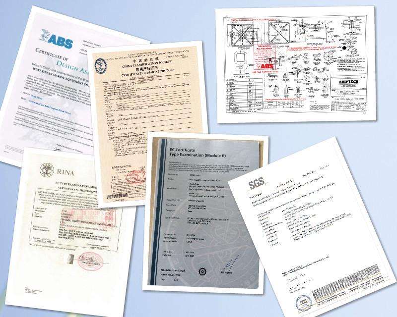 Certificate - Shanghai Zhiyou Marine & Offshore Equipment Co.,Ltd.
