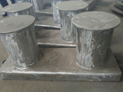 China ISO 13795-2012 Stainless Steel Dock Bollards For Ships 5-500 Ton Mooring Bitts Bollards for sale