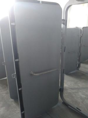 China 8 / 10mm Thickness Marine Doors Single Leaf A0 Steel Weathertight Door Hinge / Clips Part for sale