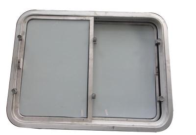 China Watertight Marine Wheelhouse Sliding Windows Aluminum Alloy Frame for sale
