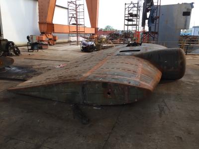 China Marine Flap Rudder System Ships Rudder Plates And Rudder Leafs for sale