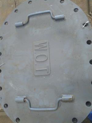 China Marine Steel Boat Manhole Covers , Marine Flush Type Boat Hatch Hardware for sale
