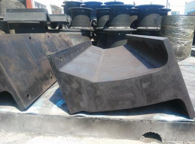 China 60 % Natural Rubber Marine Unit Element Rubber Fenders For Dock Fendering for sale