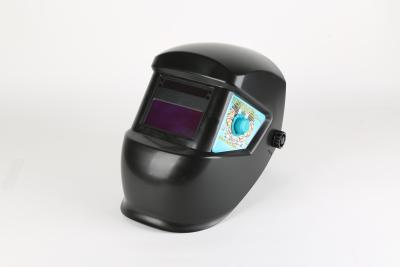 China Auto Darkening Nylon Welding Helmet Welding Consumables With Replaceable Battery for sale