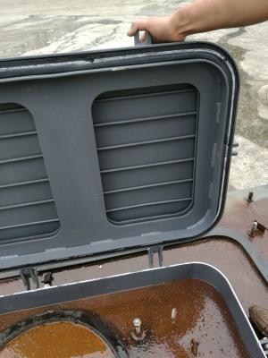 China Weathertight Marine Hatch Cover Marine Steel Hatch With Window For Boat for sale