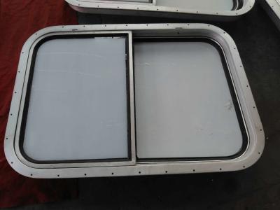 China Bolted Installation Replacement Marine Sliding Wheel House Aluminum Window for sale