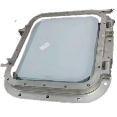 China Rectangular Welding Aluminum Marine Windows 600×850mm for sale