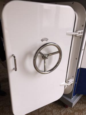 China Marine Watertight Door with Wheel Handle White epoxy top paint for sale
