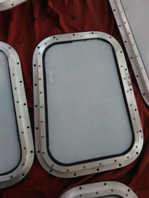 China Wheelhouse Marine Replacement Windows Aluminium Alloy Frame Material High Hardness for sale