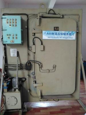 China Hydraulic Power Watertight Sliding Door For WheelHouse , Square Angle Access Doors for sale