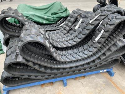 China Trilhas de borracha da esteira rolante da estrutura para carregadores de máquinas escavadoras à venda