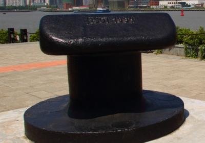 中国 エポキシのプライマー鋳造物鋼鉄海洋のボラード単一Tの頭部のタイプ 販売のため