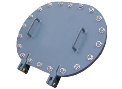 China Type C Oval Water Proof Marine Steel And Stainless Steel Manhole Covers For Ships for sale